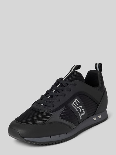 Peek & Cloppenburg EA7 Emporio ArmaniSneaker mit Label-Print Modell 'BLACK&WHITE' in black