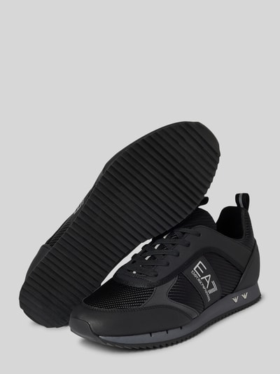 Peek & Cloppenburg EA7 Emporio ArmaniSneaker mit Label-Print Modell 'BLACK&WHITE' in black Speichern exportieren