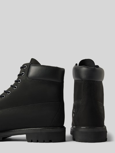 Peek & Cloppenburg TimberlandSchnürboots aus Leder mit Logo-Detail in black 2025