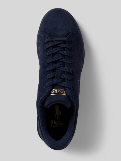 Peek & Cloppenburg Polo Ralph LaurenLedersneaker mit Logo-Prägung in marine Online
