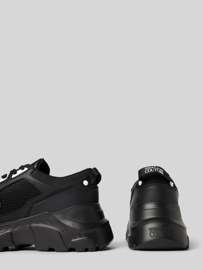 Peek & Cloppenburg Versace Jeans CoutureSneaker mit Schnürverschluss Modell 'FONDO' in black Outlet