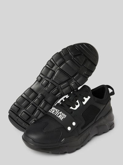 Peek & Cloppenburg Versace Jeans CoutureSneaker mit Schnürverschluss Modell 'FONDO' in black Outlet