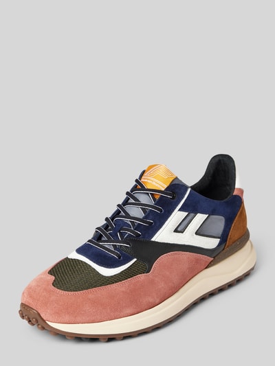 Peek & Cloppenburg Floris Van BommelSneaker mit Kontrastbesatz Modell 'Noppi' in marine