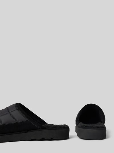 Peek & Cloppenburg Polo Ralph LaurenSlides mit Logo-Stitching in black Schlussverkauf