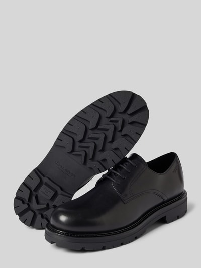 Peek & Cloppenburg VagabondSchnürschuhe aus Rindsleder mit Teilungsnähten Modell 'CAMERON' in black Günstiger Verkauf