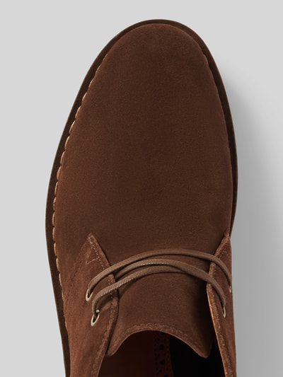 Peek & Cloppenburg Polo Ralph LaurenSchnürboots aus echtem Leder Modell 'TALAN' in dunkelbraun Fabrikverkauf