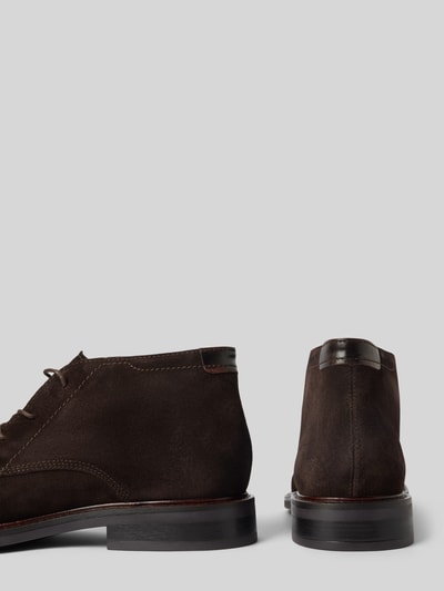 Peek & Cloppenburg GantLederboots mit Schnürverschluss Modell 'St Fairkon' in mittelbraun Blitzverkäufe