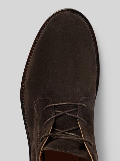 Peek & Cloppenburg GantLederboots mit Schnürverschluss Modell 'St Fairkon' in mittelbraun Blitzverkäufe