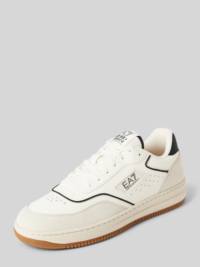 Peek & Cloppenburg EA7 Emporio ArmaniSneaker mit Label-Detail Modell 'RETRO' in weiss