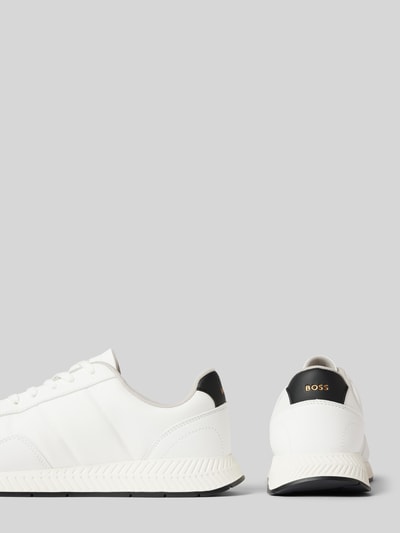 Peek & Cloppenburg BOSSSneaker mit Schnürverschluss Modell 'Titanium' in weiss Fabrik Onlineshop