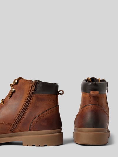 Peek & Cloppenburg GeoxLederboots mit Zugschlaufe Modell 'ANDALO' in cognac Sonderangebot