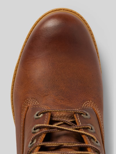 Peek & Cloppenburg TimberlandSchnürboots aus echtem Leder in mittelbraun Günstig kaufen