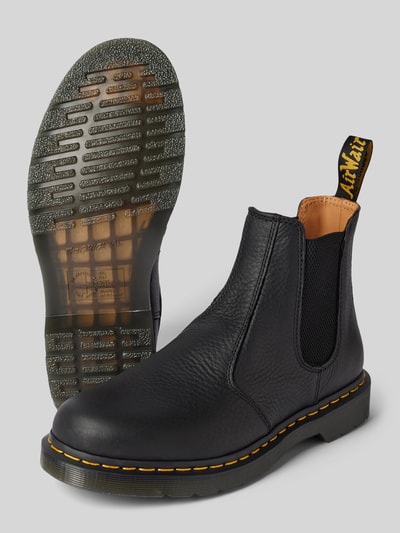 Peek & Cloppenburg Dr. MartensChelsea Boots aus Leder mit Ziernaht in black Exklusivangebot