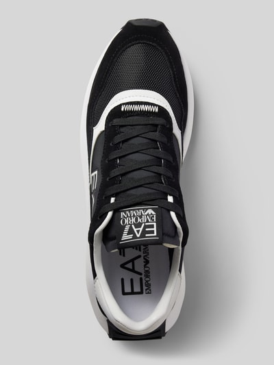 Peek & Cloppenburg EA7 Emporio ArmaniSneaker mit Kontrastbesatz Modell 'WADER' in black Cyber Monday