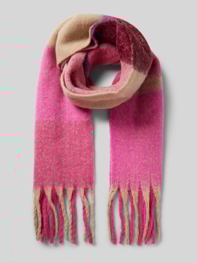 Peek & Cloppenburg Kurt BeinesSchal mit Fransen in pink Valentinstagsangebot