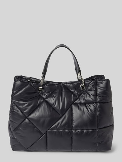Peek & Cloppenburg Emporio ArmaniShopper mit Steppnähten Modell 'MYEA' in black Online Outlet