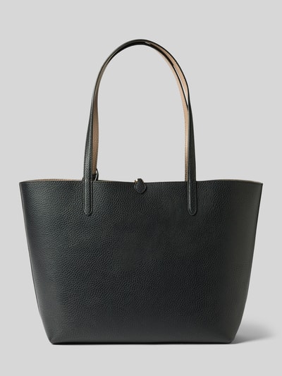 Peek & Cloppenburg Lauren Ralph LaurenHandtasche mit Label-Print Modell 'RVRSBLE' in black Große Rabatte