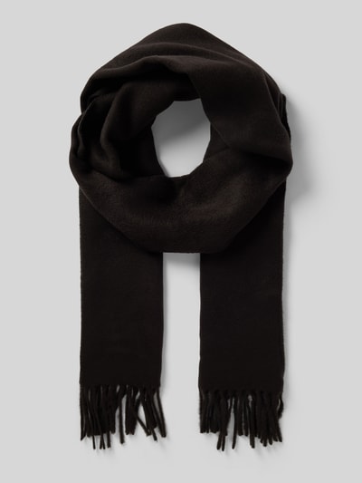 Peek & Cloppenburg FraasSchal mit Fransen in black Super Sparpreis