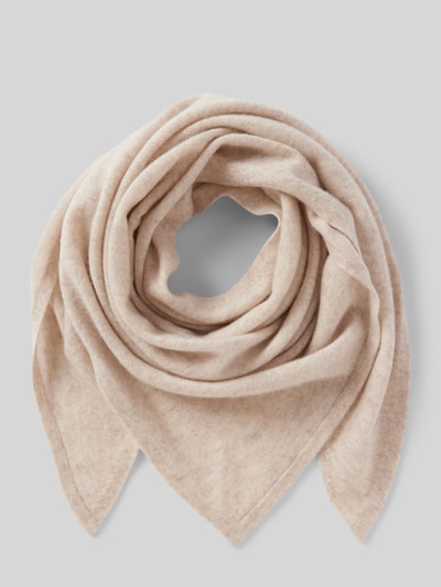 Peek & Cloppenburg Christian Berg WomanKaschmirschal mit gerippten Abschlüssen in beige melange