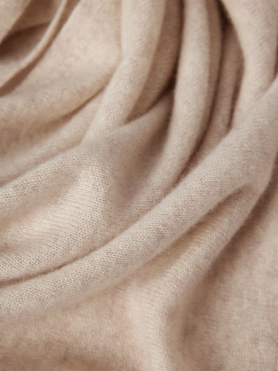 Peek & Cloppenburg Christian Berg WomanKaschmirschal mit gerippten Abschlüssen in beige melange Bis zu 55% Rabatt
