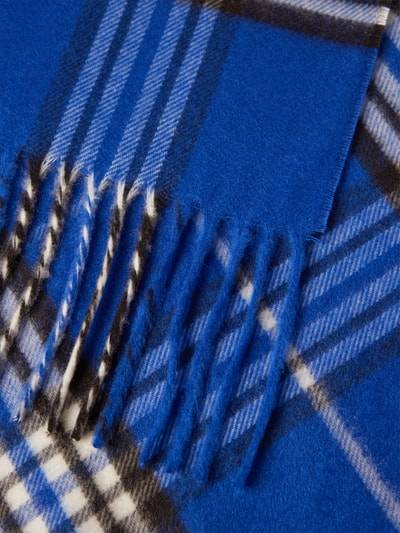 Peek & Cloppenburg FraasSchal mit Fransen in royal 50% Rabatt mit kostenlosem Versand
