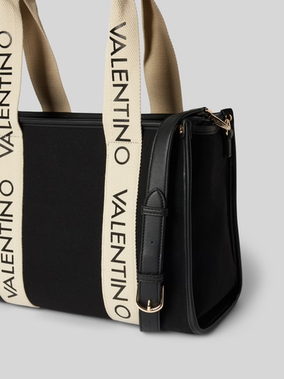 Peek & Cloppenburg VALENTINO BAGSHandtasche mit Label-Print Modell 'CANDLE' in black Im Verkauf