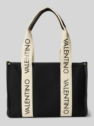 Peek & Cloppenburg VALENTINO BAGSHandtasche mit Label-Print Modell 'CANDLE' in black Im Verkauf