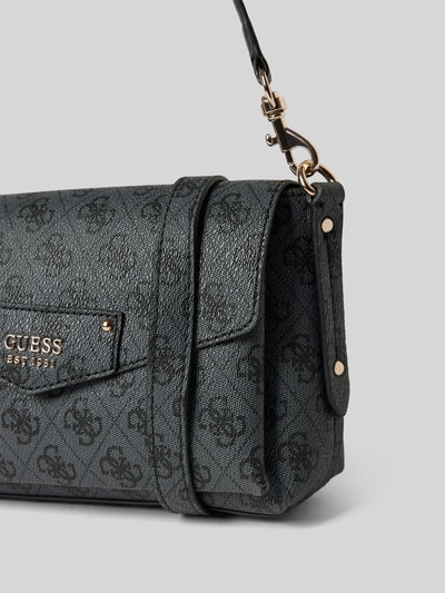 Peek & Cloppenburg GuessHandtasche mit Label-Applikation Modell 'ECO BRENTON' in black Hotsell