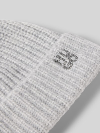 Peek & Cloppenburg HUGOBeanie im Set mit Wollschal Modell 'Sarmi' in mittelgrau im Angebot
