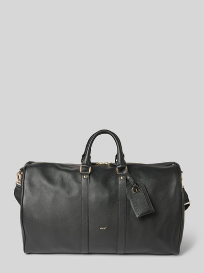 Peek & Cloppenburg AbroWeekender mit Label-Applikationen Modell 'ANNE' in black Schlussverkauf
