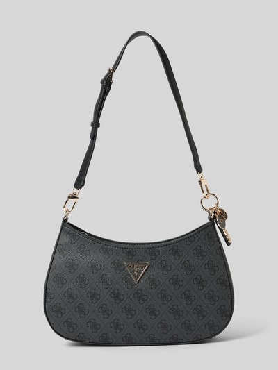 Peek & Cloppenburg GuessHandtasche mit Label-Anhänger Modell 'NOELLE' in anthrazit Meist gekauft