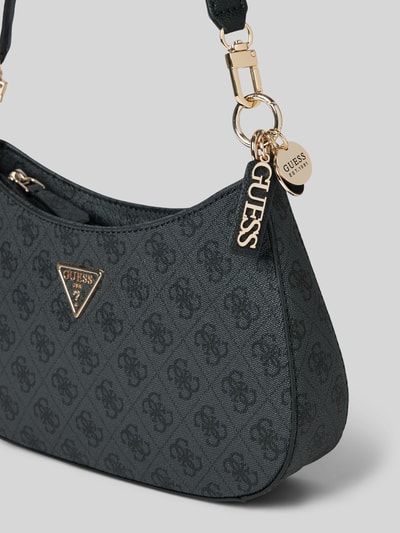 Peek & Cloppenburg GuessHandtasche mit Label-Anhänger Modell 'NOELLE' in anthrazit Meist gekauft