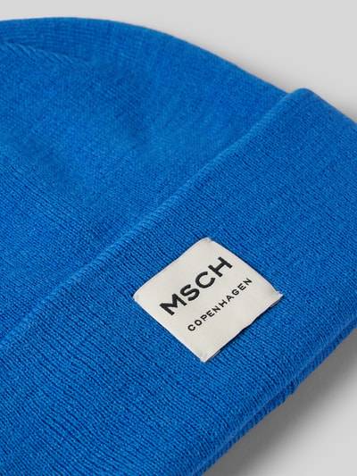 Peek & Cloppenburg MSCH CopenhagenBeanie mit Label-Patch Modell 'Mojo' in royal Fabrikpreis