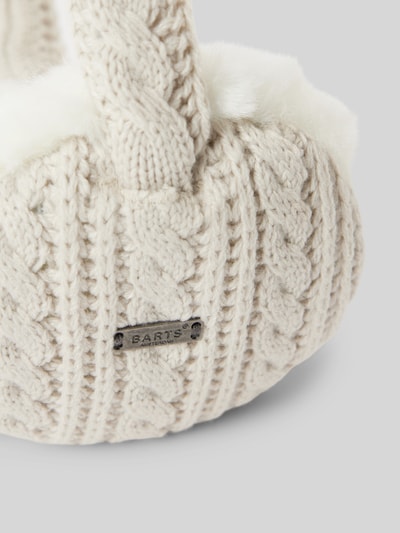 Peek & Cloppenburg BartsOhrenwärmer mit Label-Detail Modell 'Monique' in offwhite Großer Ausverkauf