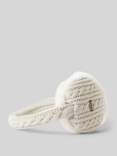 Peek & Cloppenburg BartsOhrenwärmer mit Label-Detail Modell 'Monique' in offwhite Großer Ausverkauf