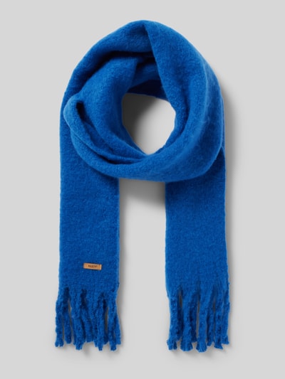 Peek & Cloppenburg BartsSchal mit Label-Patch Modell 'Fyone' in marine Begrenztes Angebot